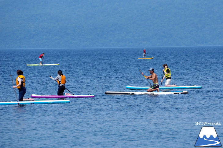 パドルクラブ 話題のアクティビティ『SUP』無料体験試乗会 in 支笏湖